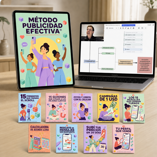 Método Publicidad Efectiva® + 9 Bonos de Regalo