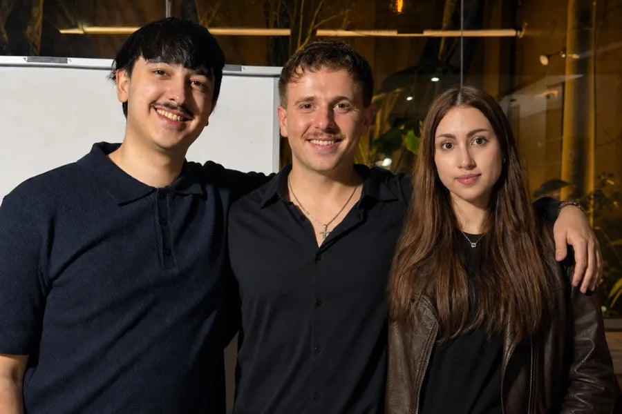 Martu, Teo y Tomi, el equipo detrás del Método Agenda Llena